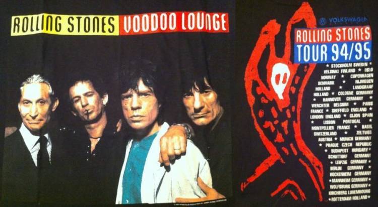 El 1ro. de Agosto de 1994 Rolling Stone lanzan Voodoo Lounge Tour