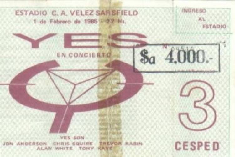 Se cumplen 37 años del primer concierto de Yes en Argentina