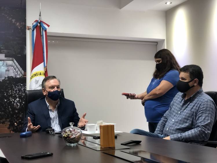 El Senador Michlig anunció la adquisición de un respirador para San Cristóbal y nuevos convenios de iluminación Led