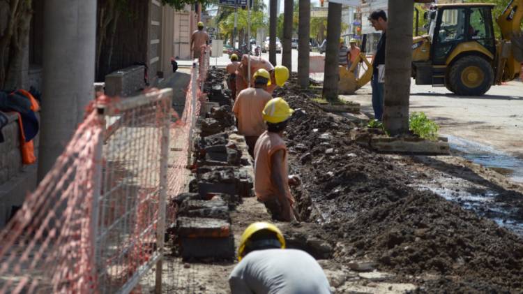 Michlig reclamó por obra de cloacas en San Cristóbal y el mantenimiento de un tramo de la RP N° 74-S