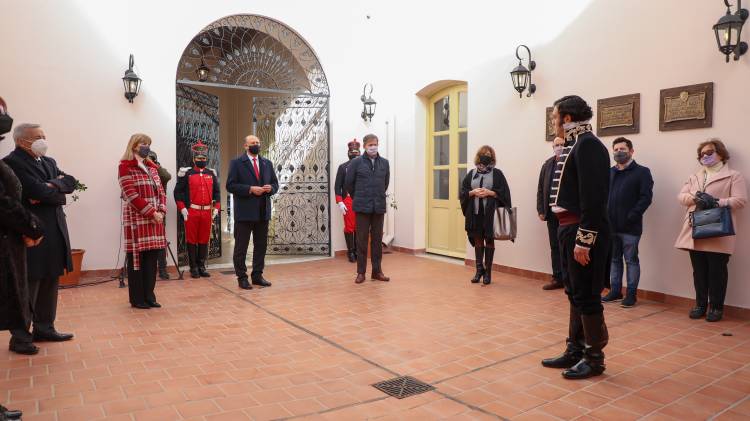 Perotti inauguró la puesta en valor de la Casa del Brigadier, que funcionará como museo y centro de interpretación cultural