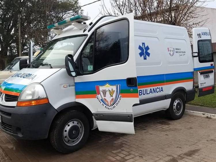 Nueva ambulancia para Marcelino Escalada
