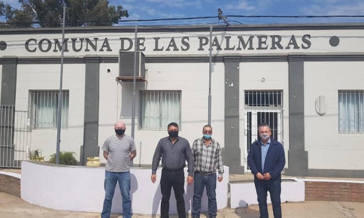 Michlig y González visitaron los distritos de Constanza, Palacios y Las Palmeras