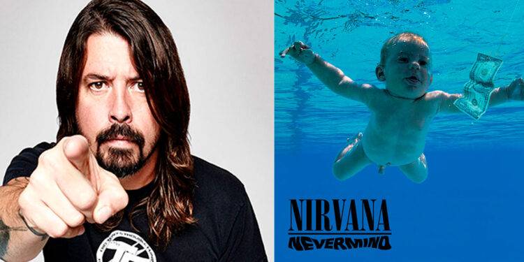 Dave Grohl sobre Spencer Elden, el bebe de la portada de “Nevermind”: “Escucha, él tiene un tatuaje de Nevermind. Yo no”