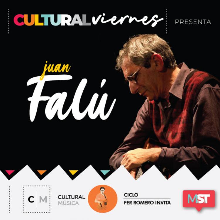 Juan Falú actuará en el ciclo “Cultural Viernes”