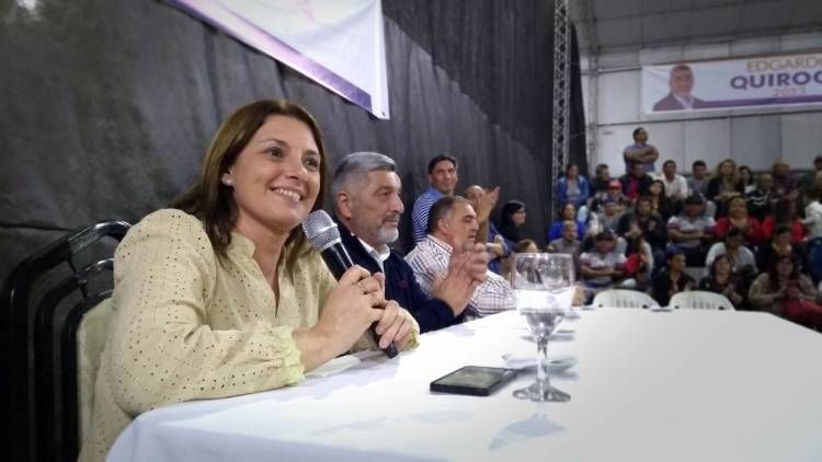 Departamento San Lorenzo: Betina Florito presentó a su candidato a senador 