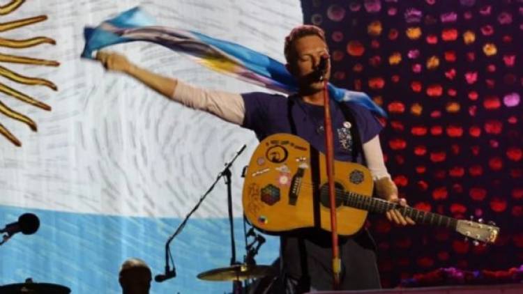 Coldplay también hace historia con su espectacular puesta en escena en su primer concierto en River