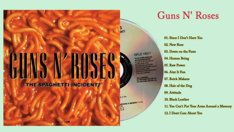 Guns N' Roses: Hace 29 años lanzó su disco "The Spaghetti Incident?"