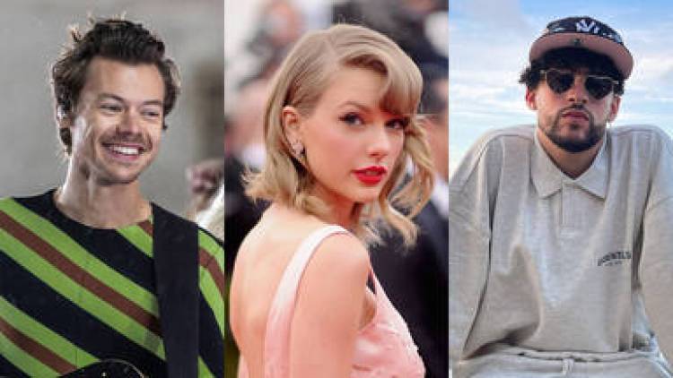 Spotify Global: Taylor Swift, Harry Styles y Bad Bunny entre los artistas más escuchados