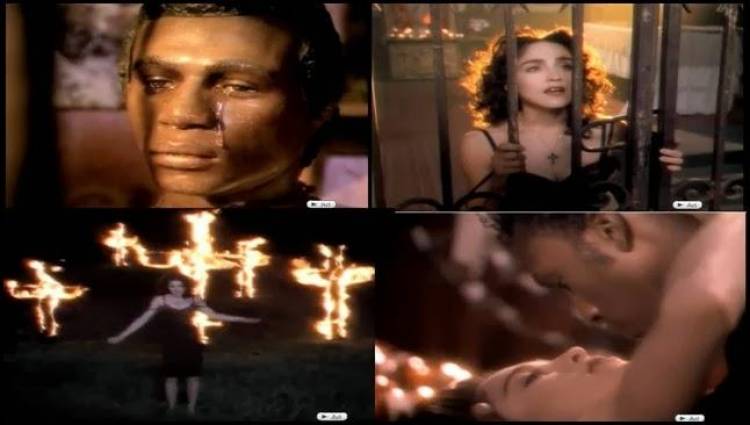 Hace 35 años se presentó  "Like a Prayer" el video más polémicos de Madonna