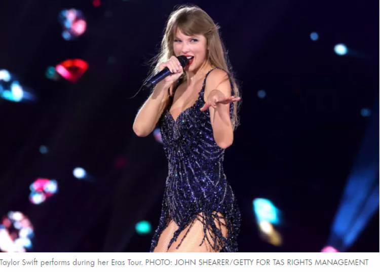 Taylor Swift sorprende con generosa donación durante su tour