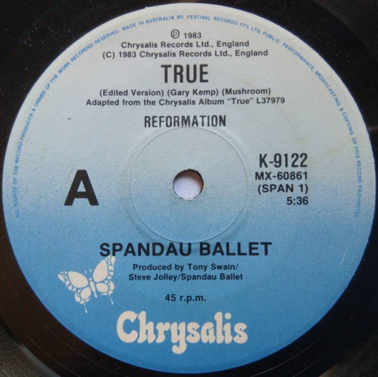 En 1983 Spandau Ballet alcanzó el número 1 británico por única vez