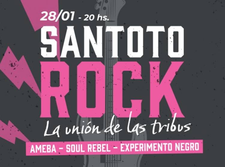 Vuelve “SantotoRock”, el festival que marcó un hito en la historia cultural de la ciudad