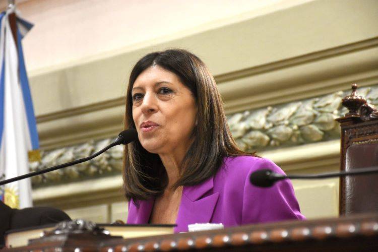 Clara García fue reelecta presidenta de la cámara de diputadas y diputados
