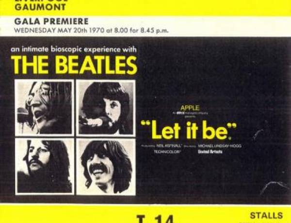 El 20 de mayo de 1970 se estrena en Inglaterra Let It Be