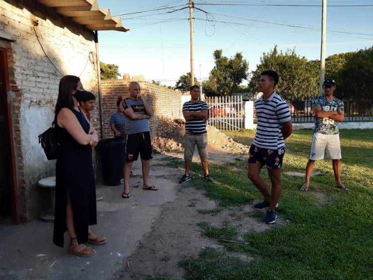 Florito visitó un Centro de Recuperación para Personas con Consumos Problemáticos 
