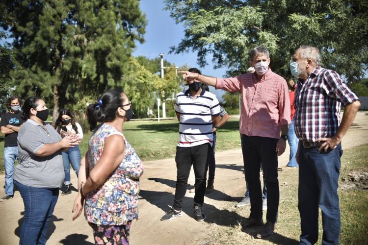 En Alto Verde, el municipio comenzó obras hídricas solicitadas por los vecinos