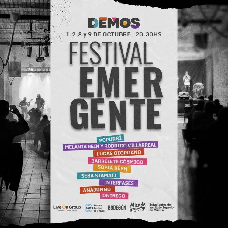 Vuelve el Festival Emergente a Demos
