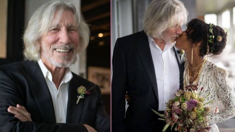 Roger Waters se casa por quinta vez