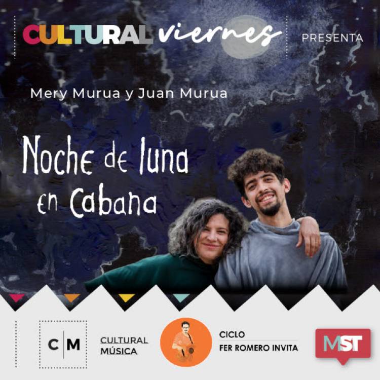 “Cultural Viernes” continúa a pura música con la actuación de Mery y Juan Murúa