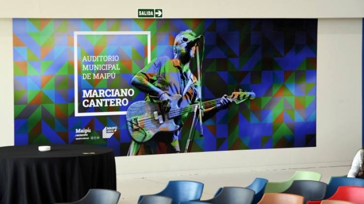 Inauguran en Mendoza un auditorio en homenaje a "Marciano Cantero"