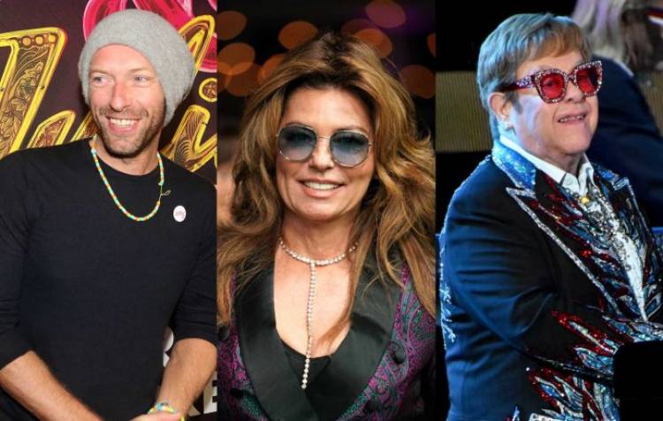 Shania Twain celebrará el 25 aniversario de "Come On Over" con duetos de Elton John y Chris Martin