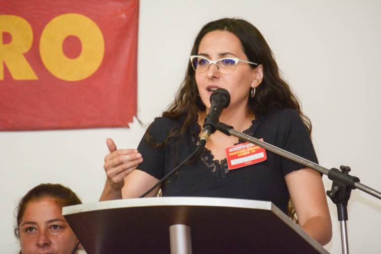 La Conferencia Electoral del Partido Obrero lanzó la candidatura de Carla Deiana a gobernadora por el Frente de Izquierda