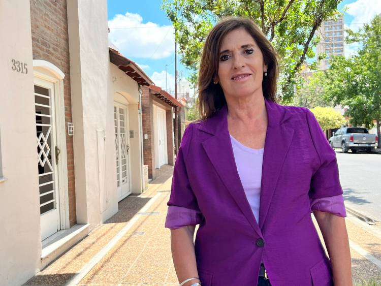 Chuchi Molina: “Quiero ser intendenta de la ciudad de Santa Fe”