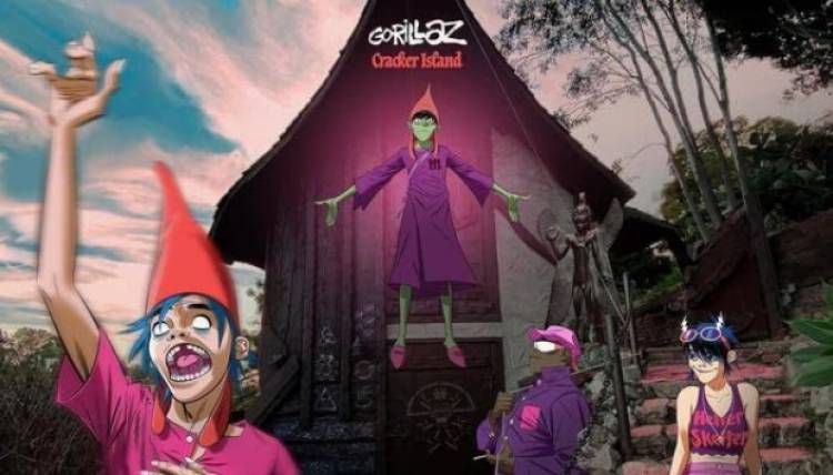 Gorillaz lanzó "Cracker Island", su octavo álbum