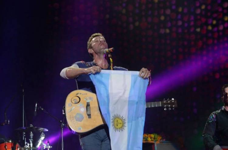 Coldplay lanzará la película de sus conciertos en Buenos Aires