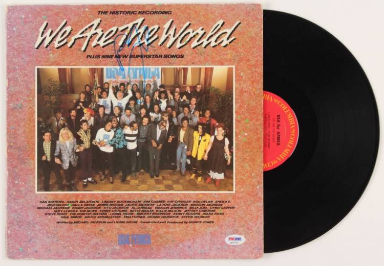 En 1985 se publicó ‘We are the world’ de USA for Africa