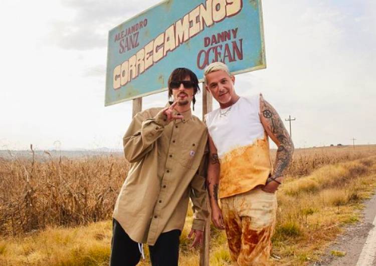 Alejandro Sanz y Danny Ocean unen fuerzas en «Correcaminos», su primera colaboración
