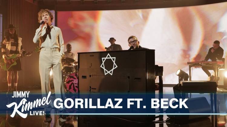 Gorillaz y Beck se unieron en el escenario con "Possession Island"