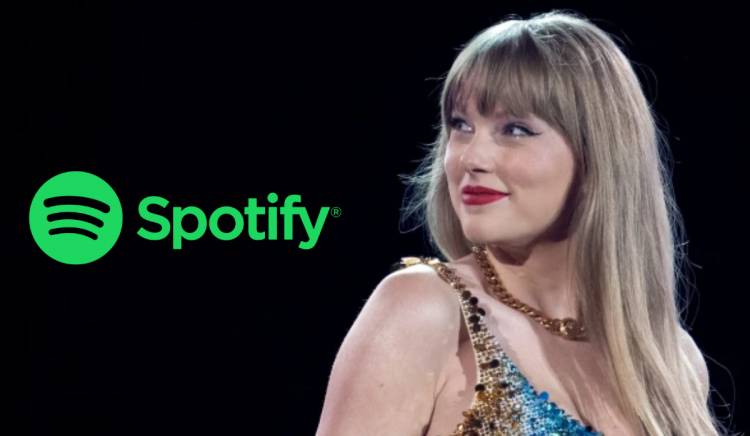 Taylor Swift rompe histórico récord en Spotify y supera a The Weeknd