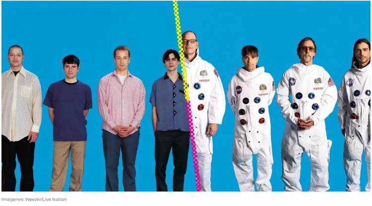 Weezer celebra 30 aniversario del 'The Blue Album' y una gira Norteamericana