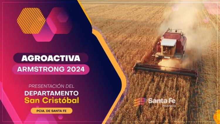 Hoy a las 13 horas el Departamento San Cristóbal se presenta en “Agroactiva 2024”